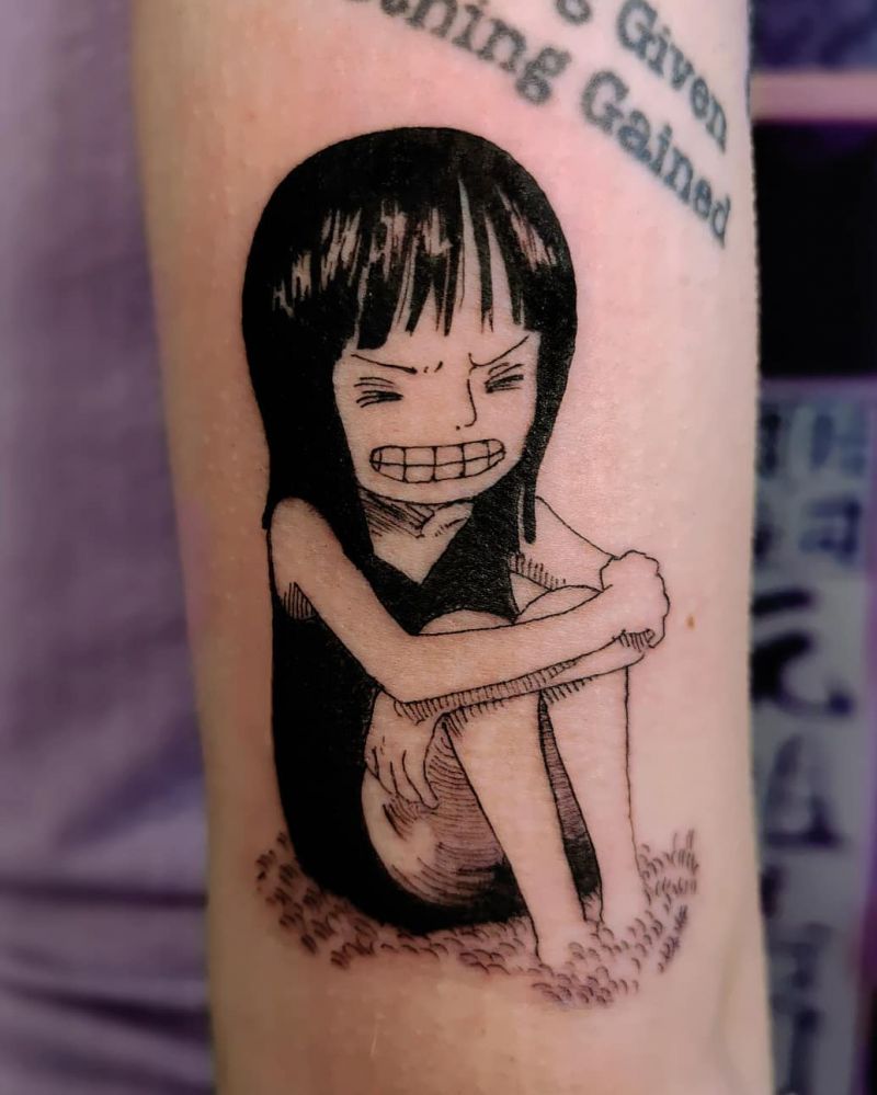 30 Pretty Nico Robin Tattoos You Must Love