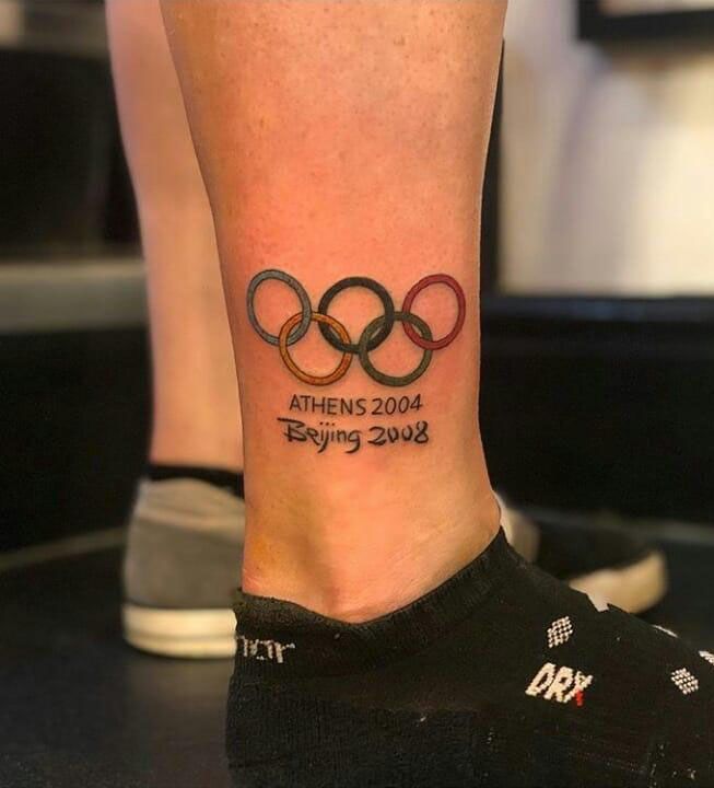 30 Pretty Olympic Tattoos You Must Try