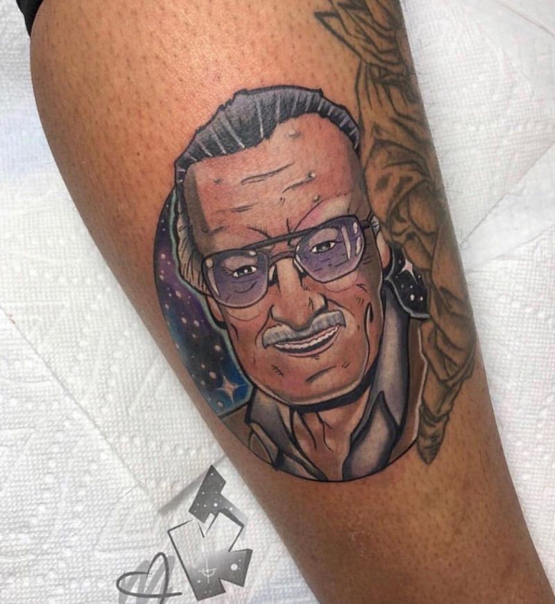 30 Awesome Stan Lee Tattoos to Inspire You