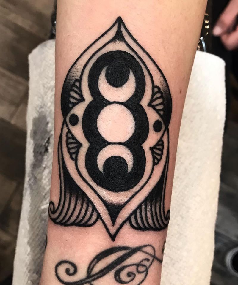 30 Awesome Triple Goddess Tattoos to Inspire You