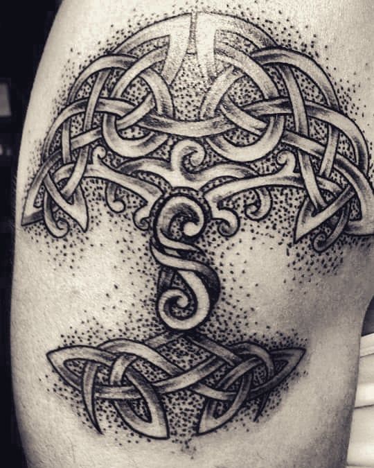 30 Awesome Yggdrasil Tattoos You Will Love