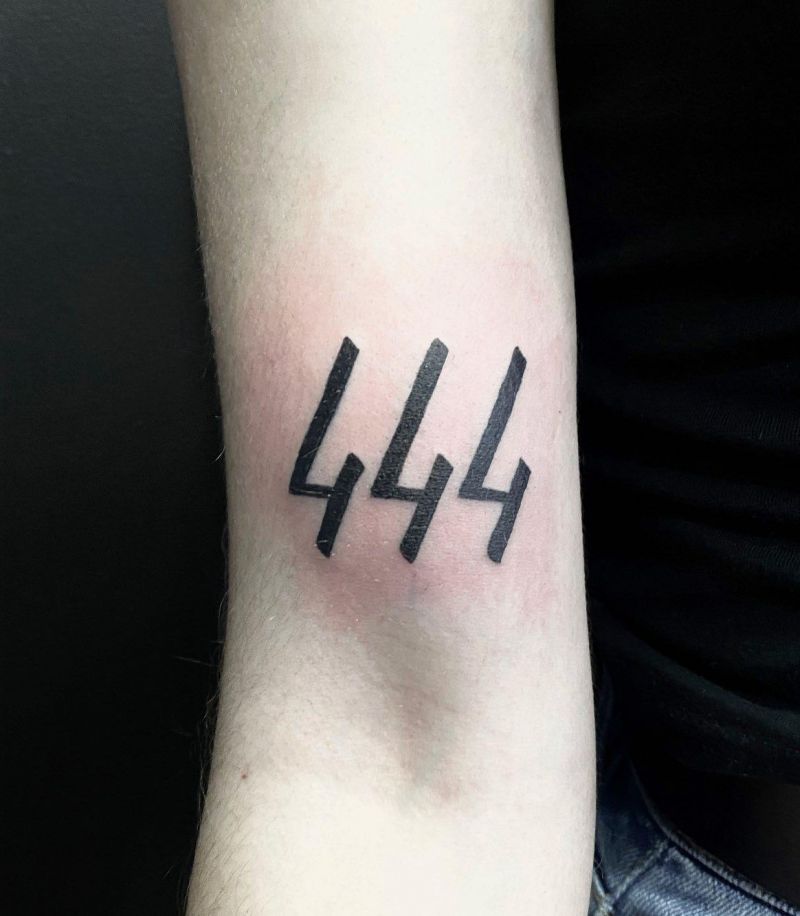 30 Unique 444 Tattoos for Your Next Ink