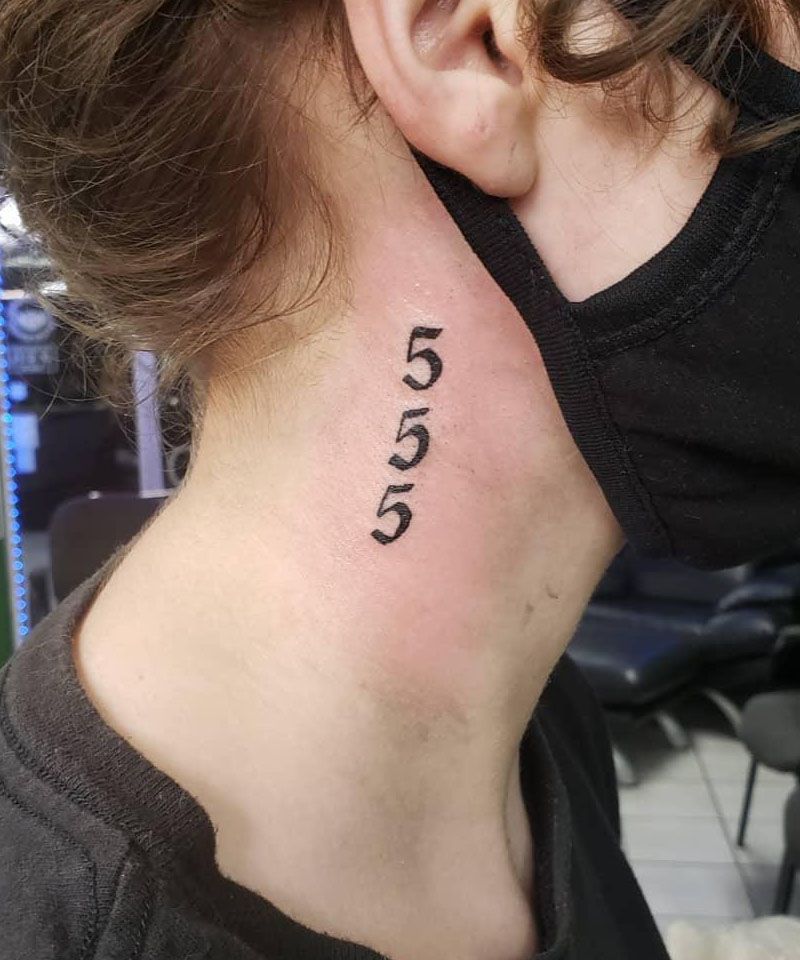 20 Unique 555 Tattoos You Will Love