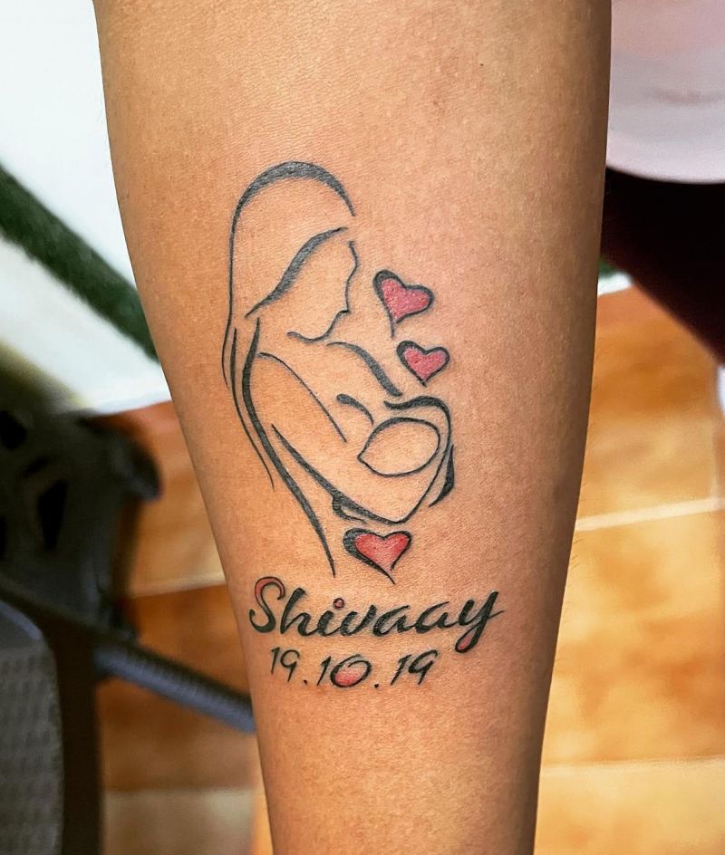 30 Pretty Breastfeeding Tattoos You Will Love