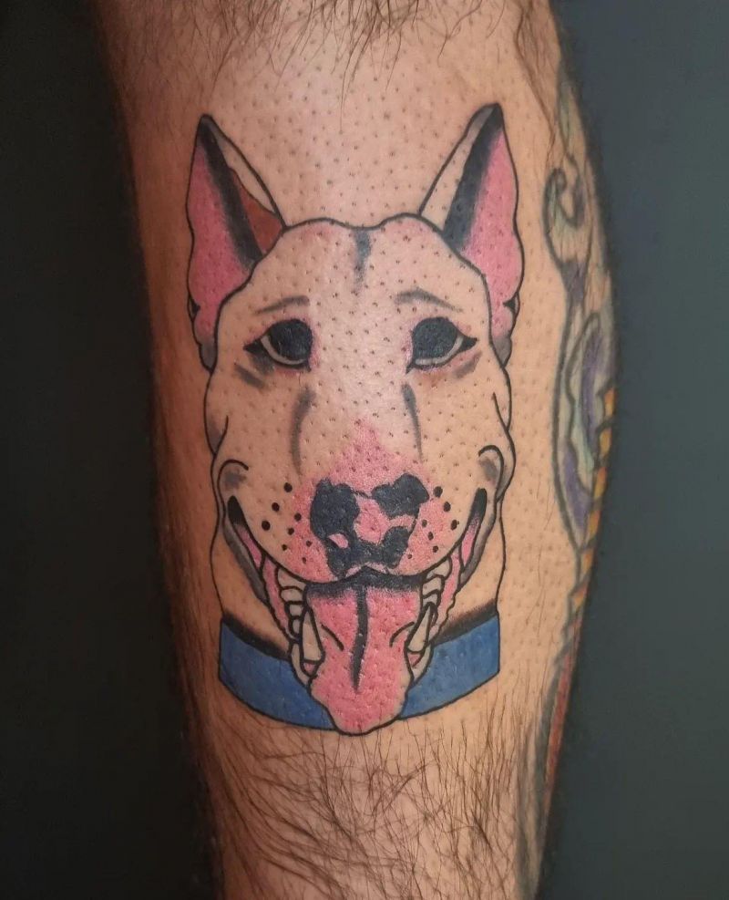 30 Unique Bull Terrier Tattoos You Must Love