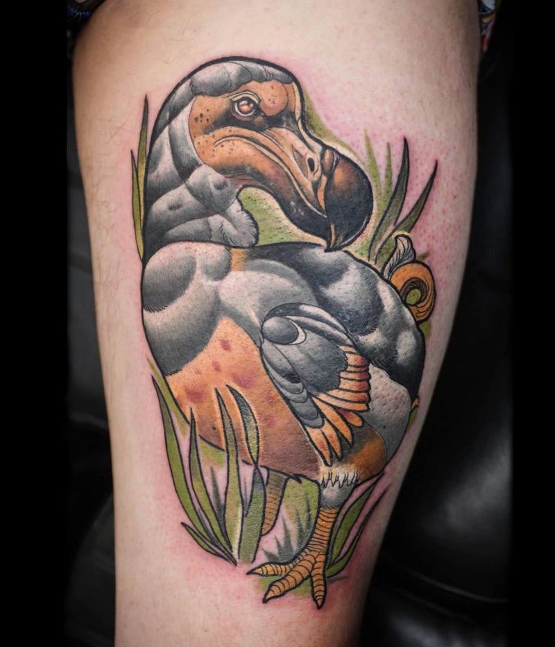 30 Awesome Dodo Tattoos You Will Love