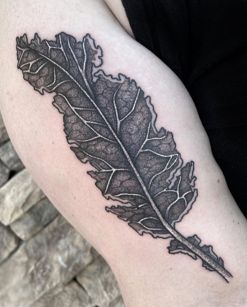 25 Unique Kale Tattoos You Can Copy