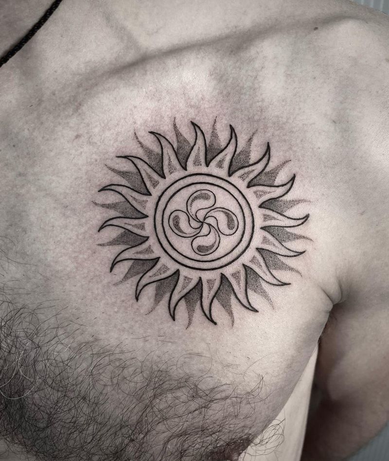 30 Awesome Lauburu Tattoos You Will Love