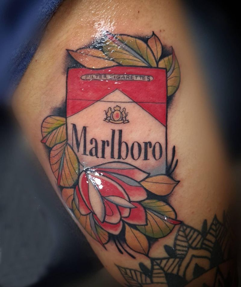 30 Unique Marlboro Tattoos You Will Love