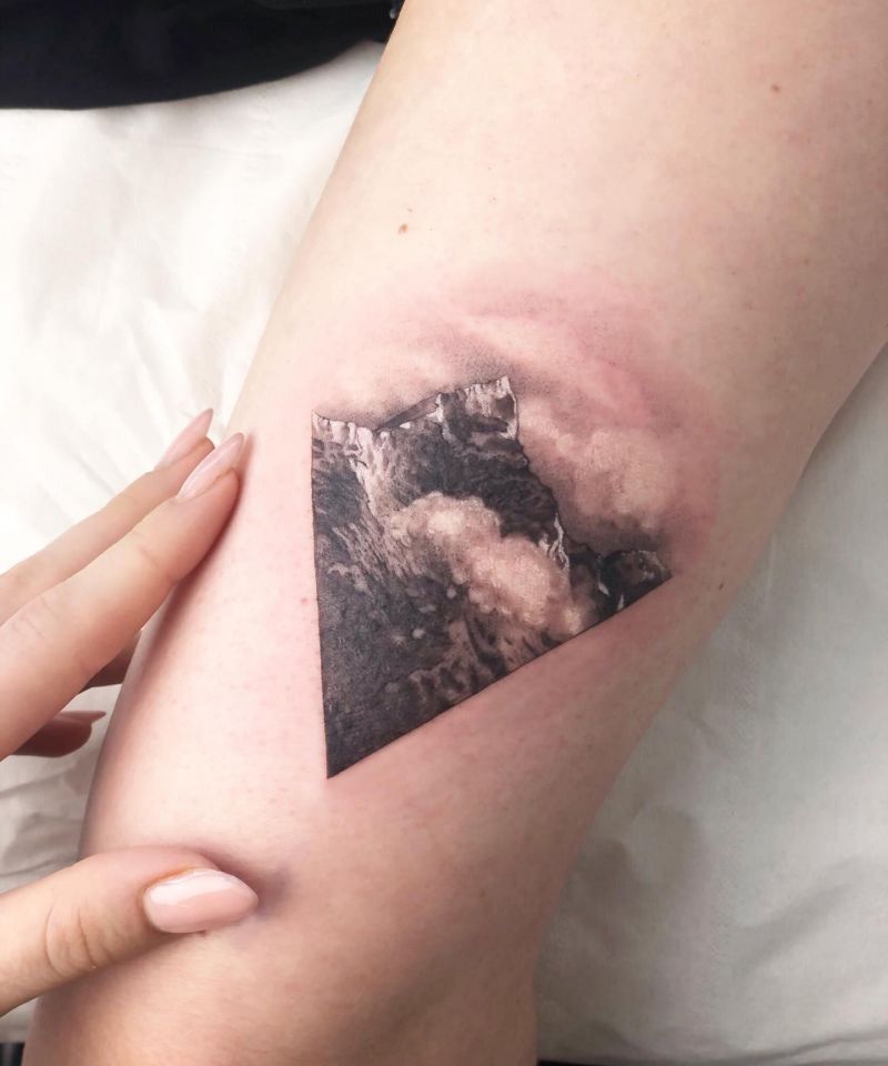 30 Awesome Mount Everest Tattoos For Your Next Ink