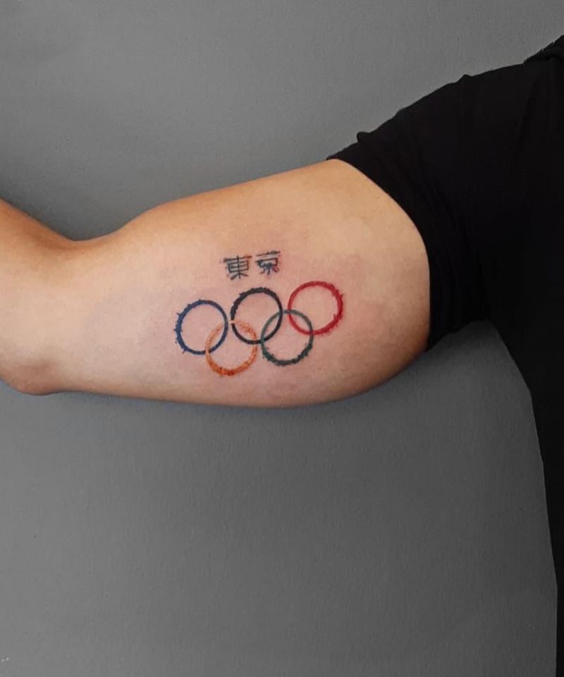 30 Pretty Olympic Tattoos You Must Try