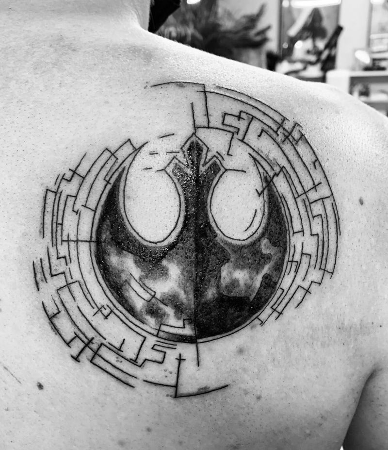 30 Unique Rebel Alliance Tattoos You Can Copy