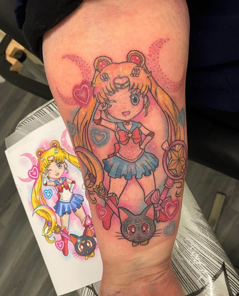 30 Great Sailor Moon Tattoos You Will Love