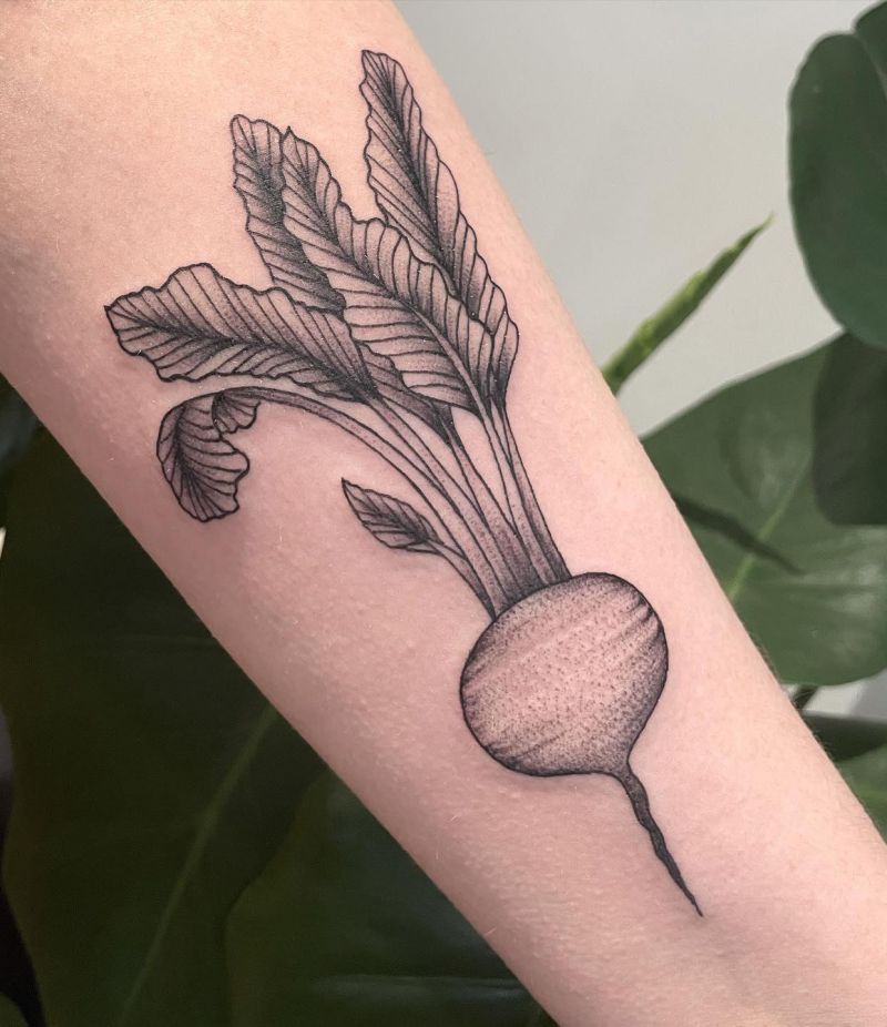 30 Unique Turnip Tattoos You Can Copy