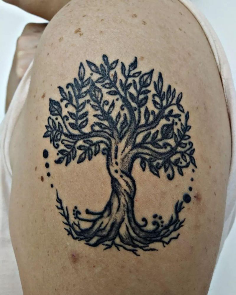 30 Awesome Yggdrasil Tattoos You Will Love