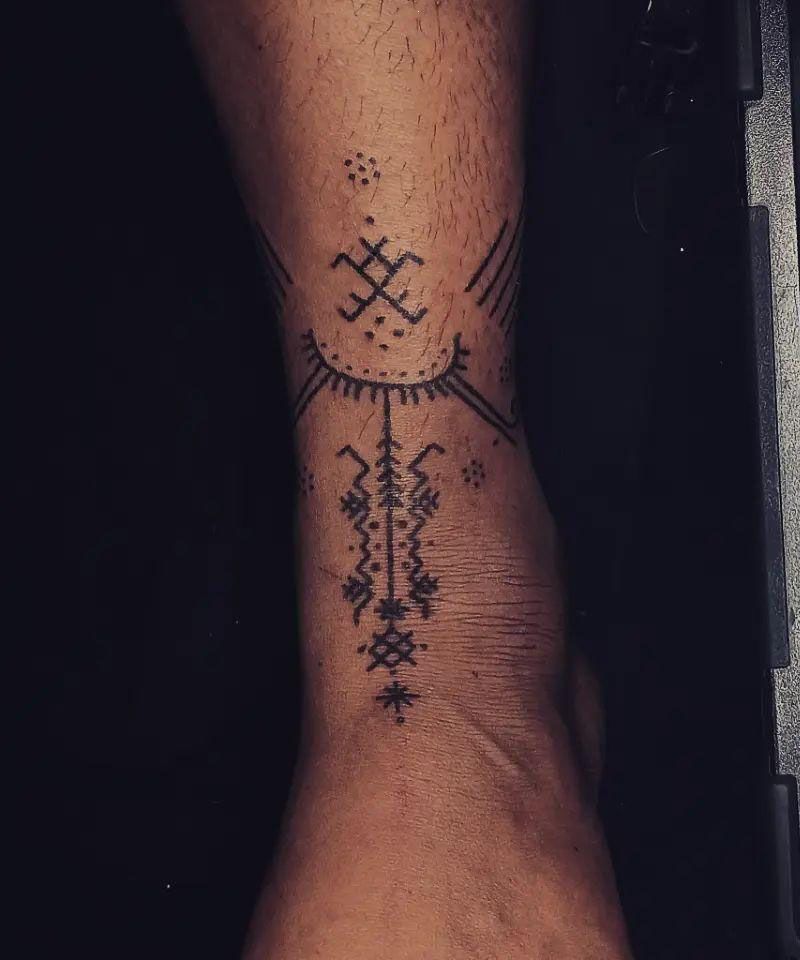 30 Unique Amazigh Tattoos to Inspire You