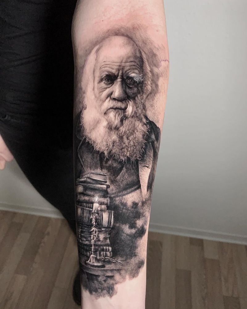 30 Great Darwin Tattoos for Your Next Ink