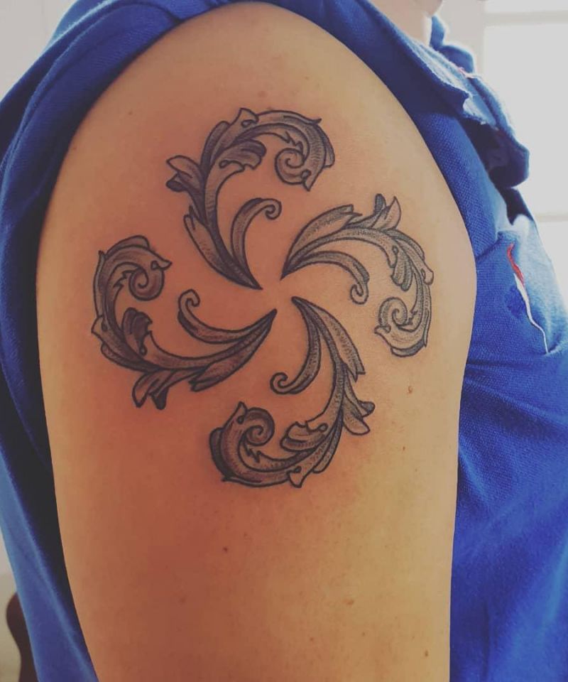 30 Awesome Lauburu Tattoos You Will Love