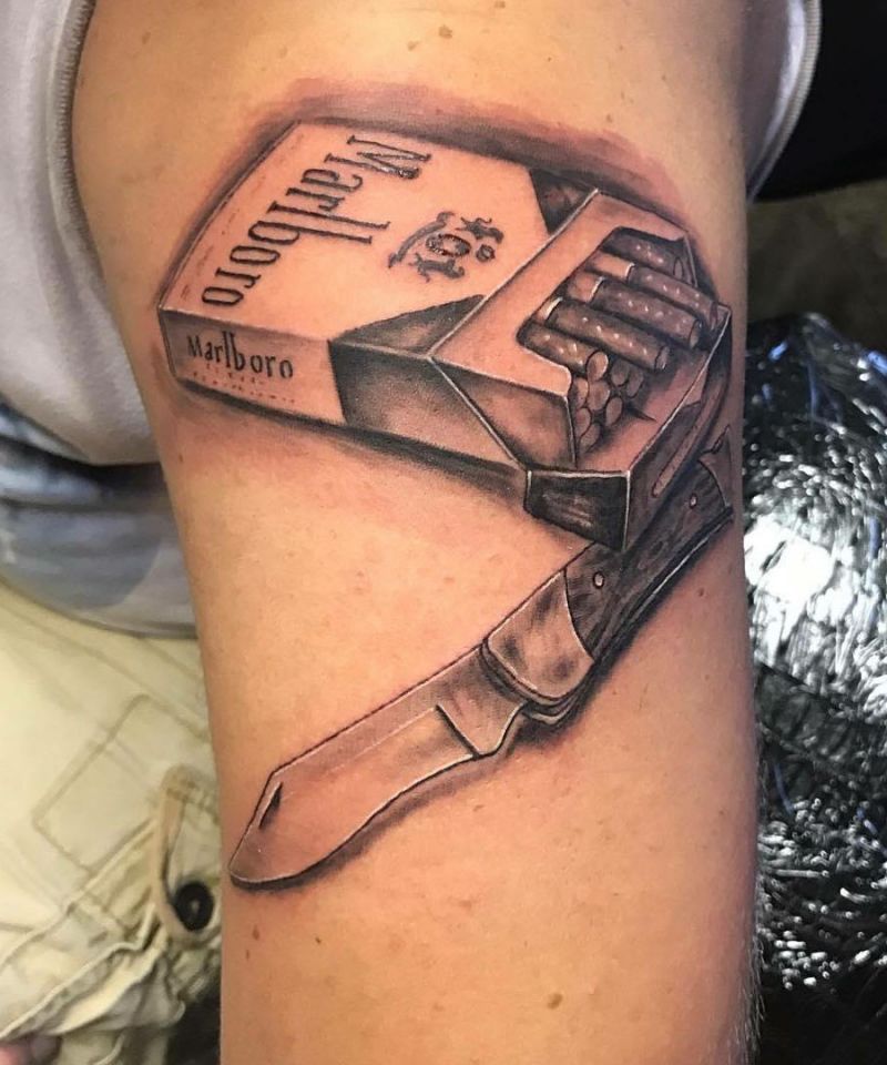 30 Unique Marlboro Tattoos You Will Love