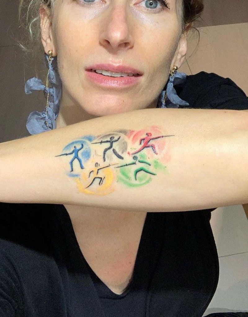 30 Pretty Olympic Tattoos You Must Try