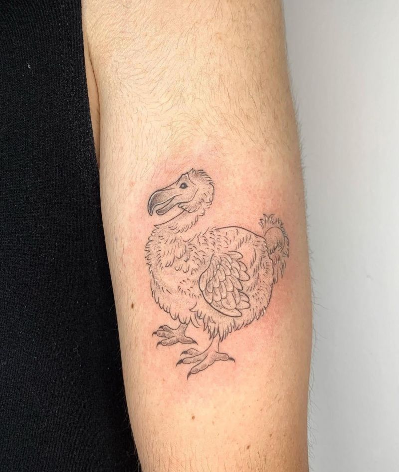 30 Awesome Dodo Tattoos You Will Love