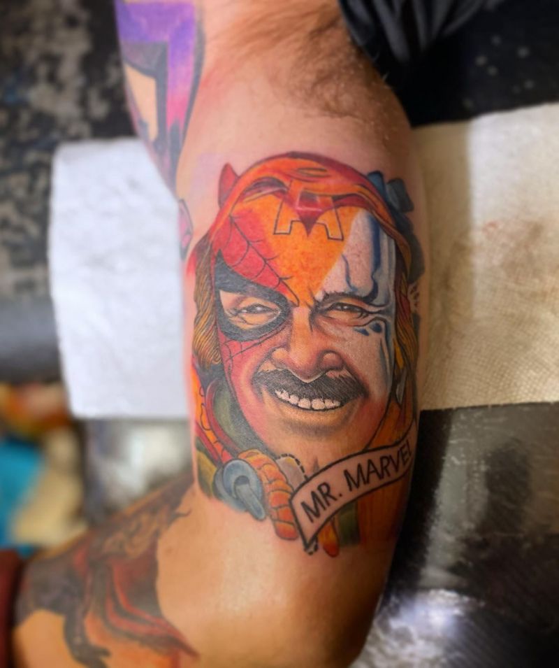 30 Awesome Stan Lee Tattoos to Inspire You