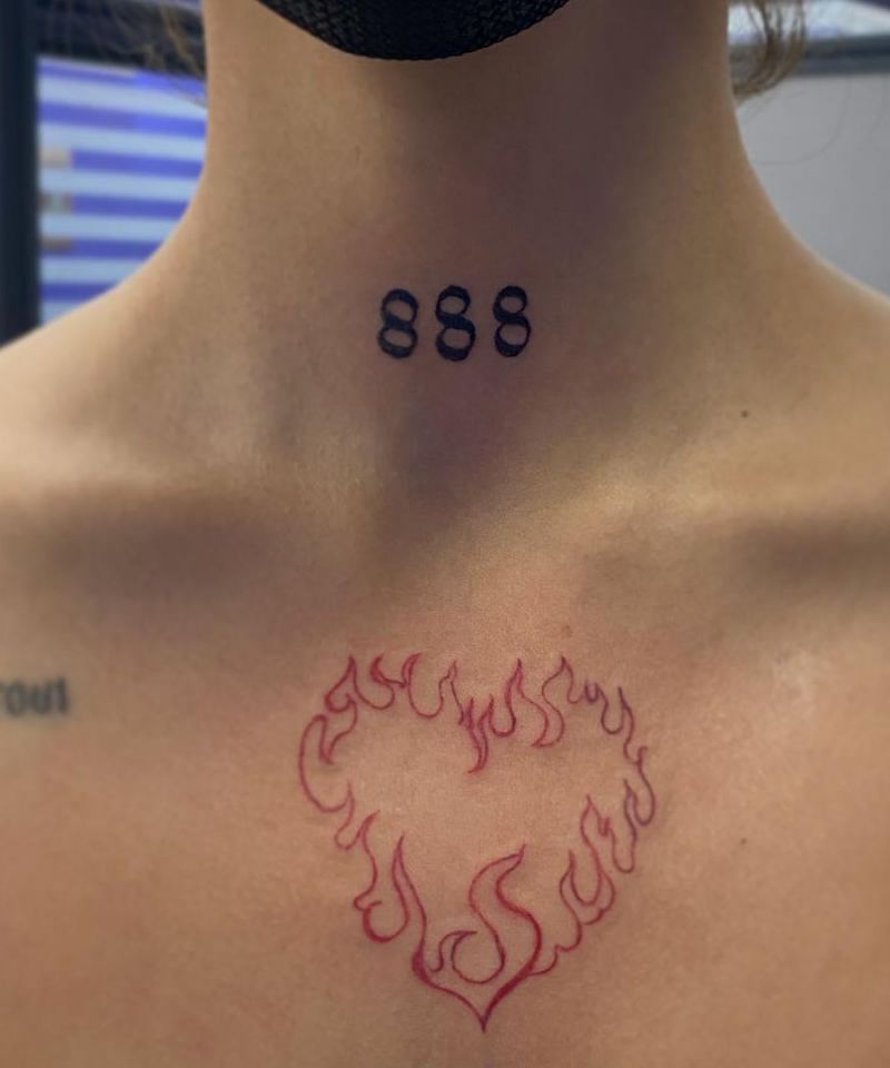 20 Awesome 888 Tattoos You Will Love