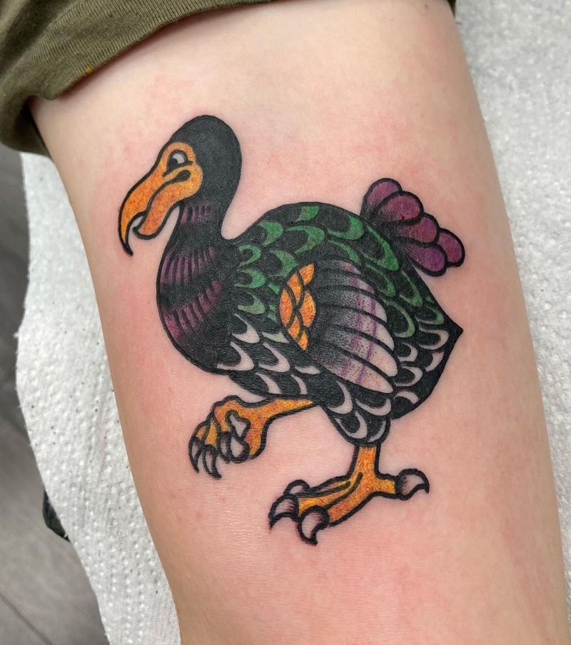 30 Awesome Dodo Tattoos You Will Love