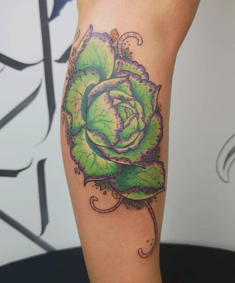 16 Unique Lettuce Tattoos You Can Copy