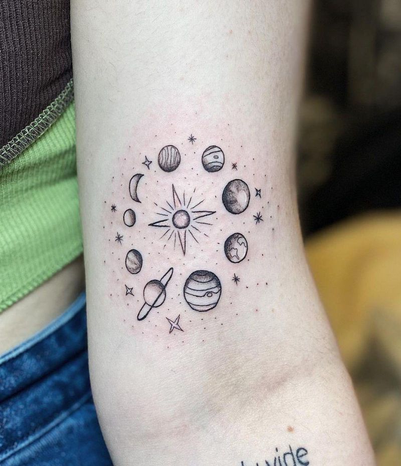 30 Awesome Astronomy Tattoos to Inspire You