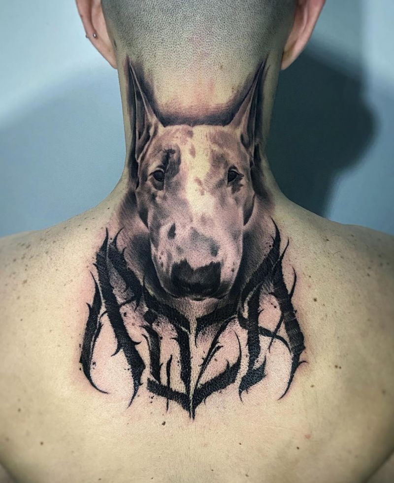 30 Unique Bull Terrier Tattoos You Must Love