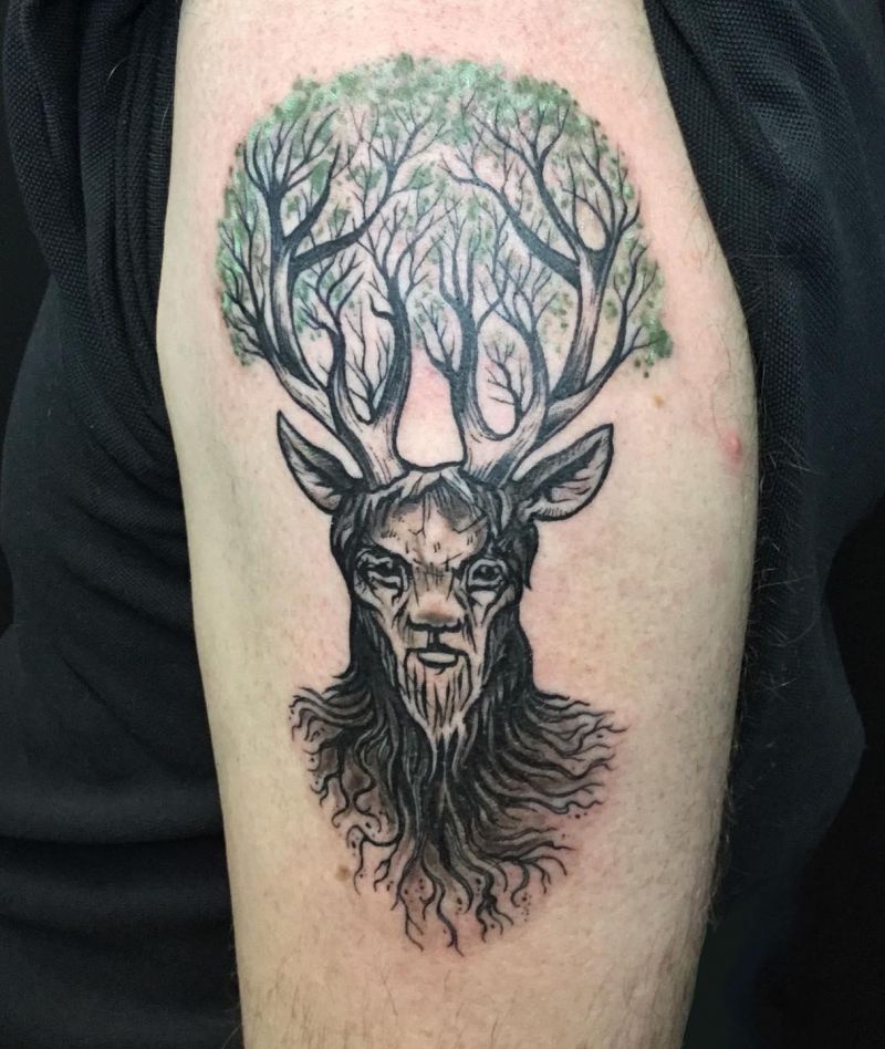 30 Awesome Cernunnos Tattoos You Must Try