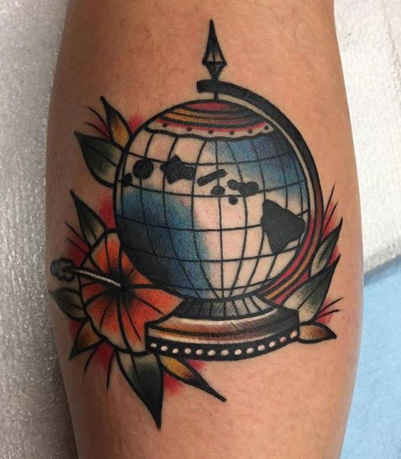 30 Awesome Hawaiian Islands Tattoos You Must Love