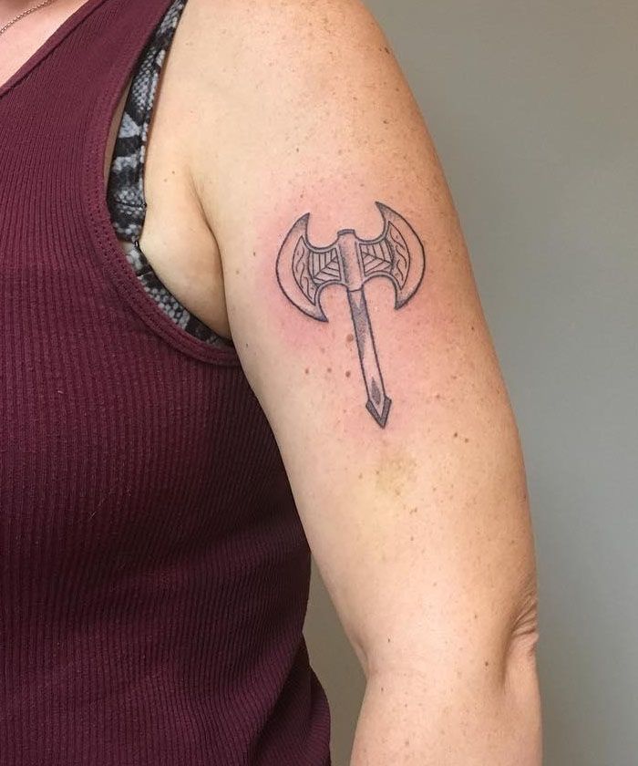25 Unique Labrys Tattoos for Your Next Ink