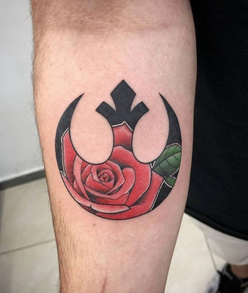 30 Unique Rebel Alliance Tattoos You Can Copy