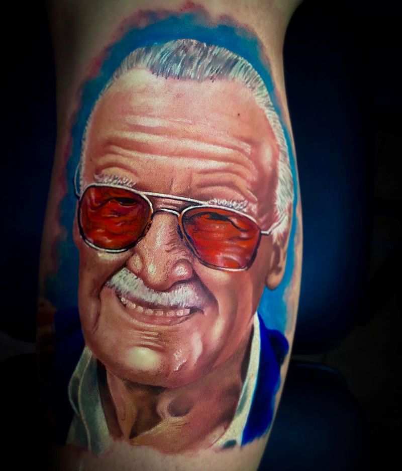 30 Awesome Stan Lee Tattoos to Inspire You