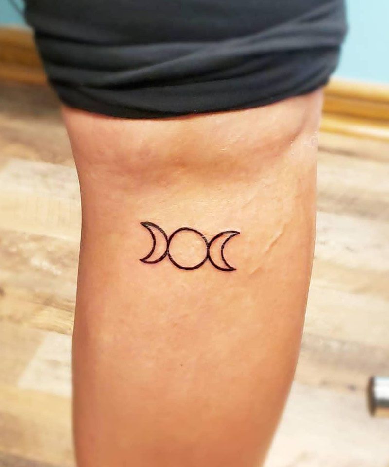 30 Awesome Triple Goddess Tattoos to Inspire You