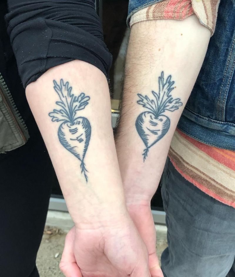 30 Unique Turnip Tattoos You Can Copy