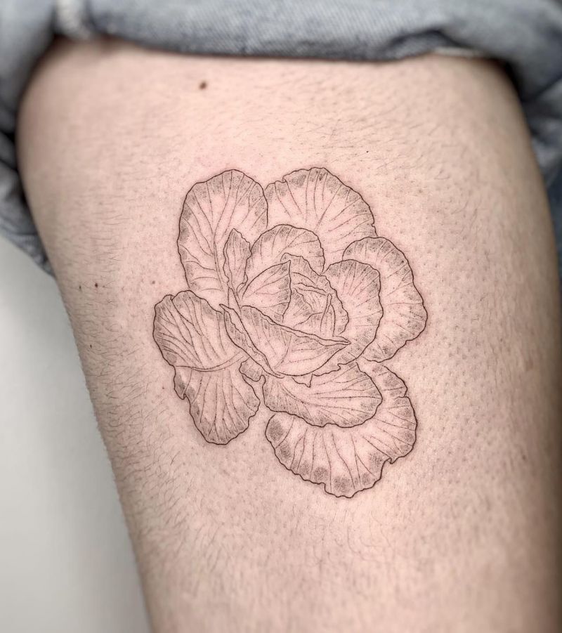 30 Unique Cabbage Tattoos You Can Copy