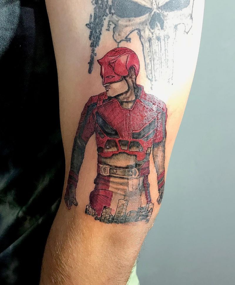 30 Unique Daredevil Tattoos for Your Next Ink