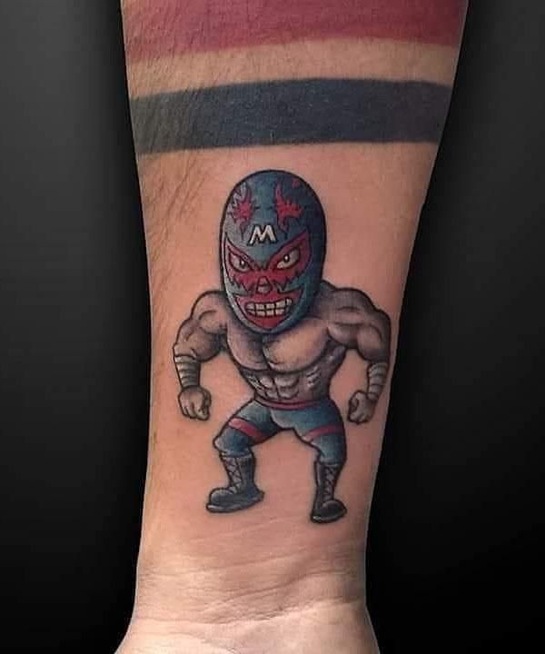 30 Unique Luchador Tattoos for Your Inspiration