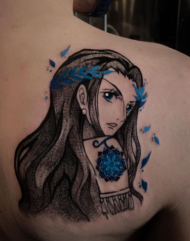 30 Pretty Nico Robin Tattoos You Must Love