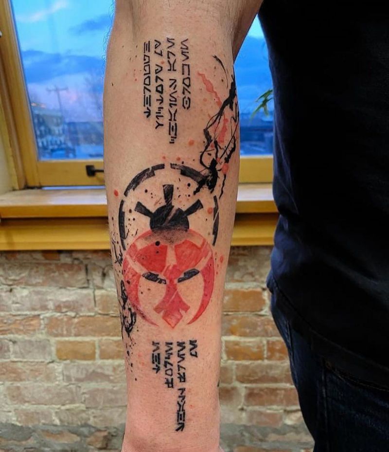 30 Amazing Sith Symbol Tattoos You Must Love