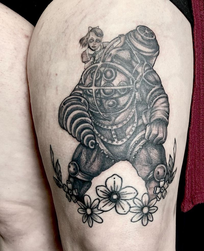 30 Unique Bioshock Tattoos You Must Love