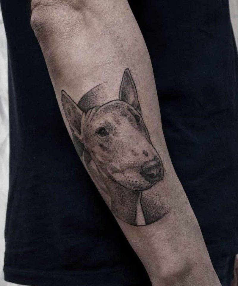 30 Unique Bull Terrier Tattoos You Must Love