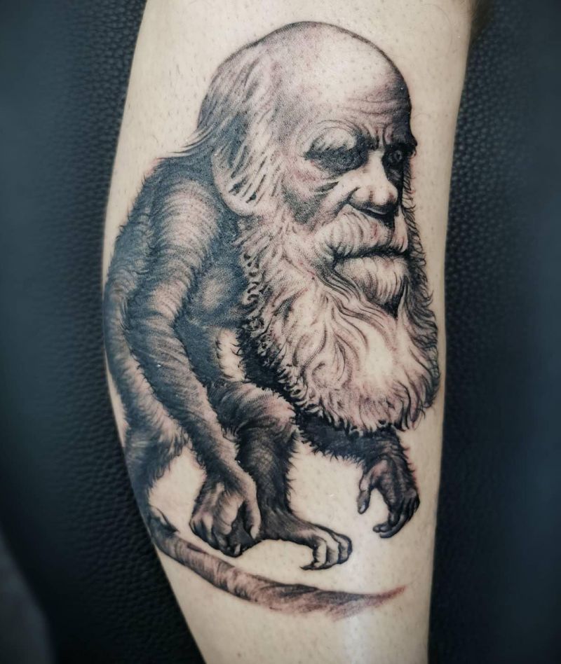 30 Great Darwin Tattoos for Your Next Ink