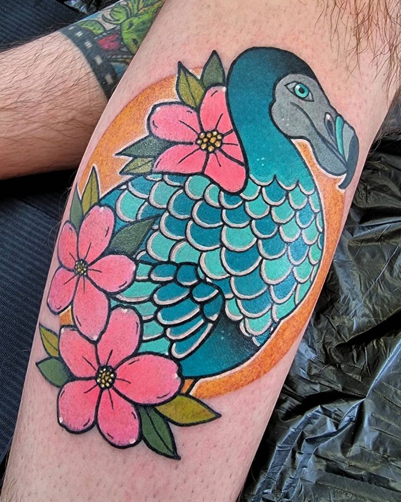 30 Awesome Dodo Tattoos You Will Love