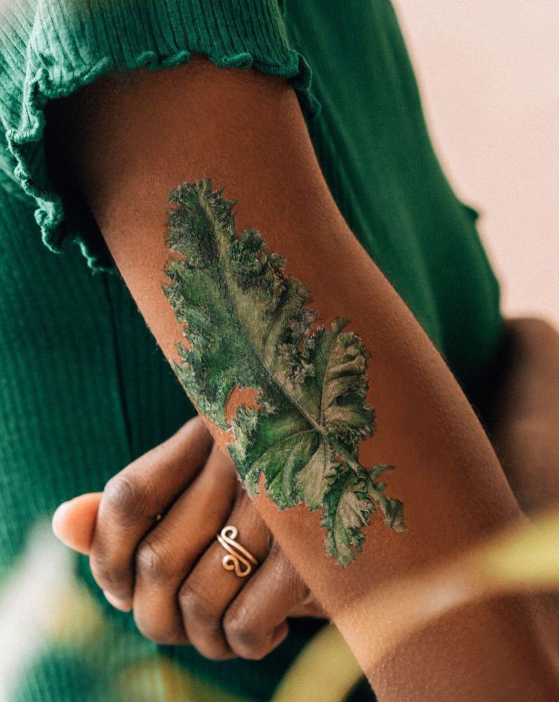 25 Unique Kale Tattoos You Can Copy