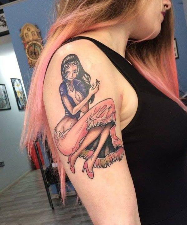 30 Pretty Nico Robin Tattoos You Must Love