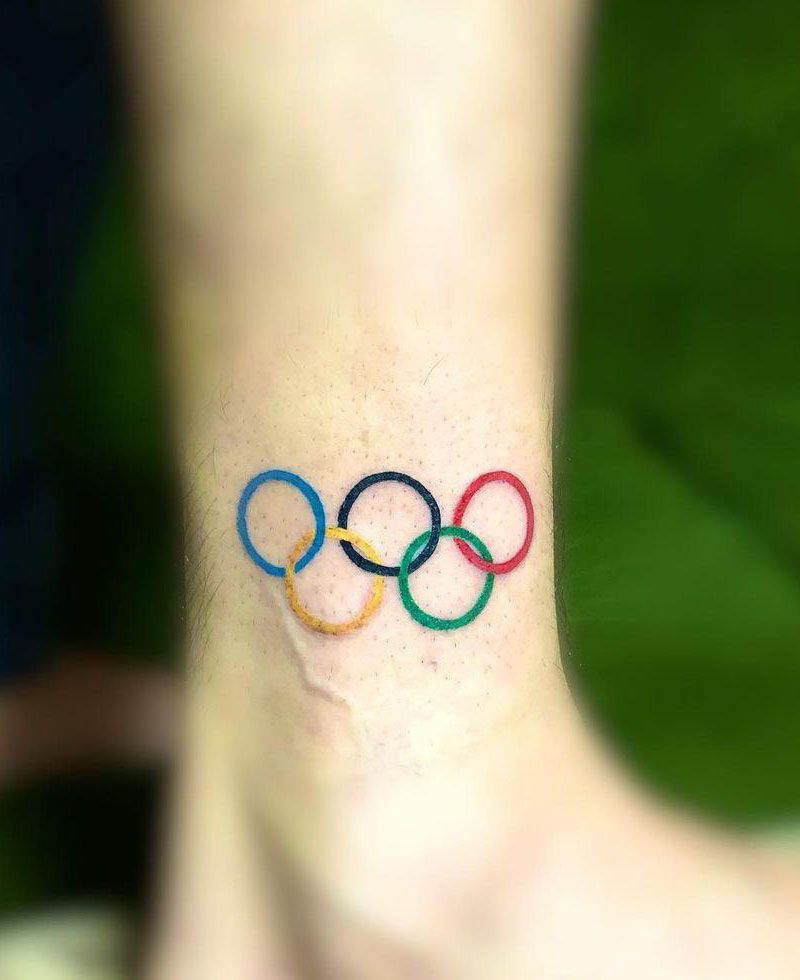 30 Pretty Olympic Tattoos You Must Try